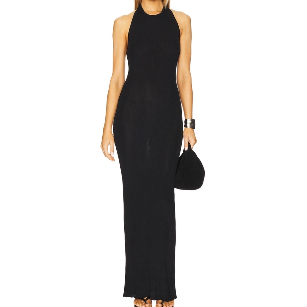 Nili Lotan Black Maxi Dress